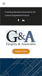 Mobile Screenshot of gregoryandassociates.net